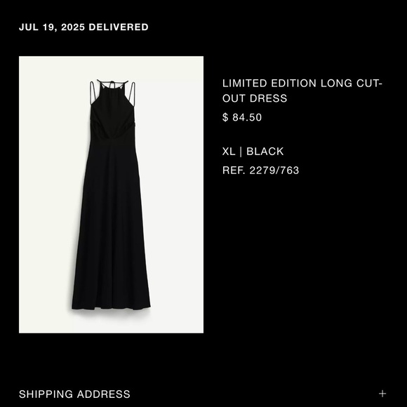 Elegant Black Cut-Out Maxi Dress - Picture 1 of 6
